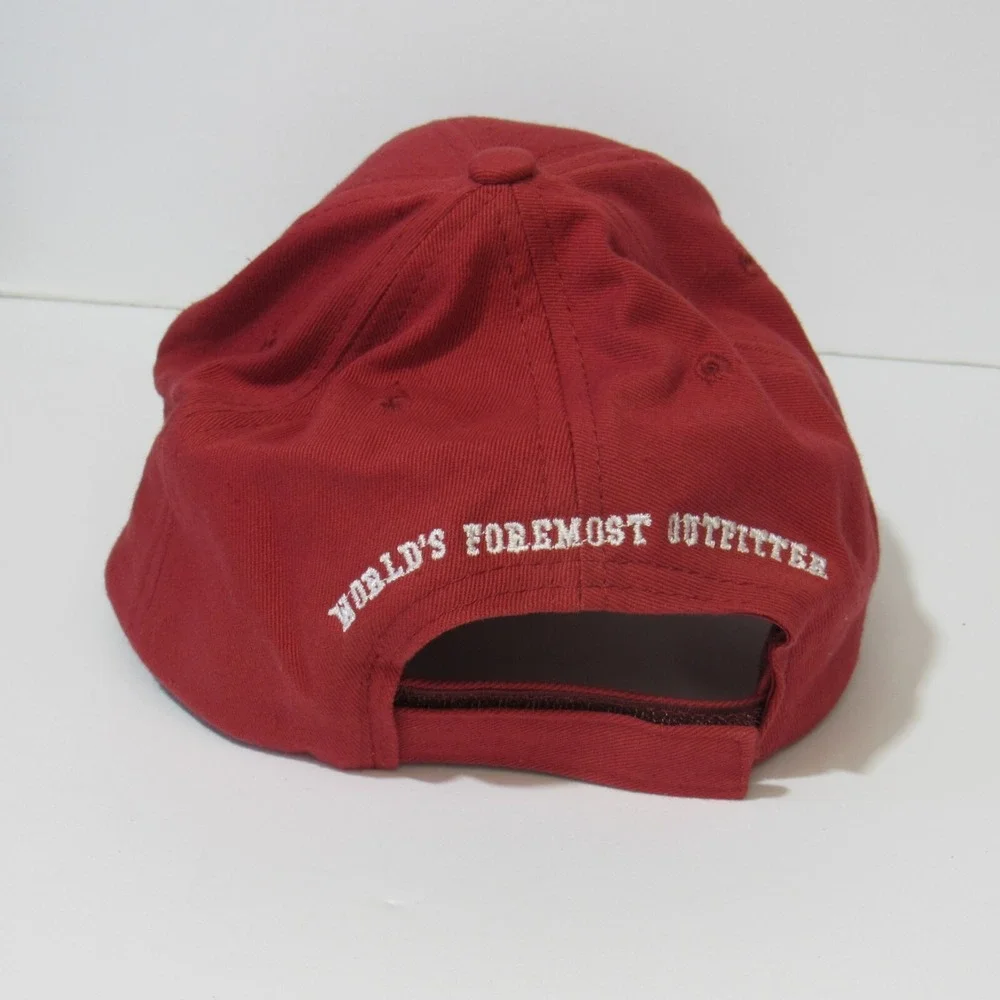 Cabelas Hat Cap Medium Large Red Hook & Loop Grand Opening Rogers Arkansas 2012